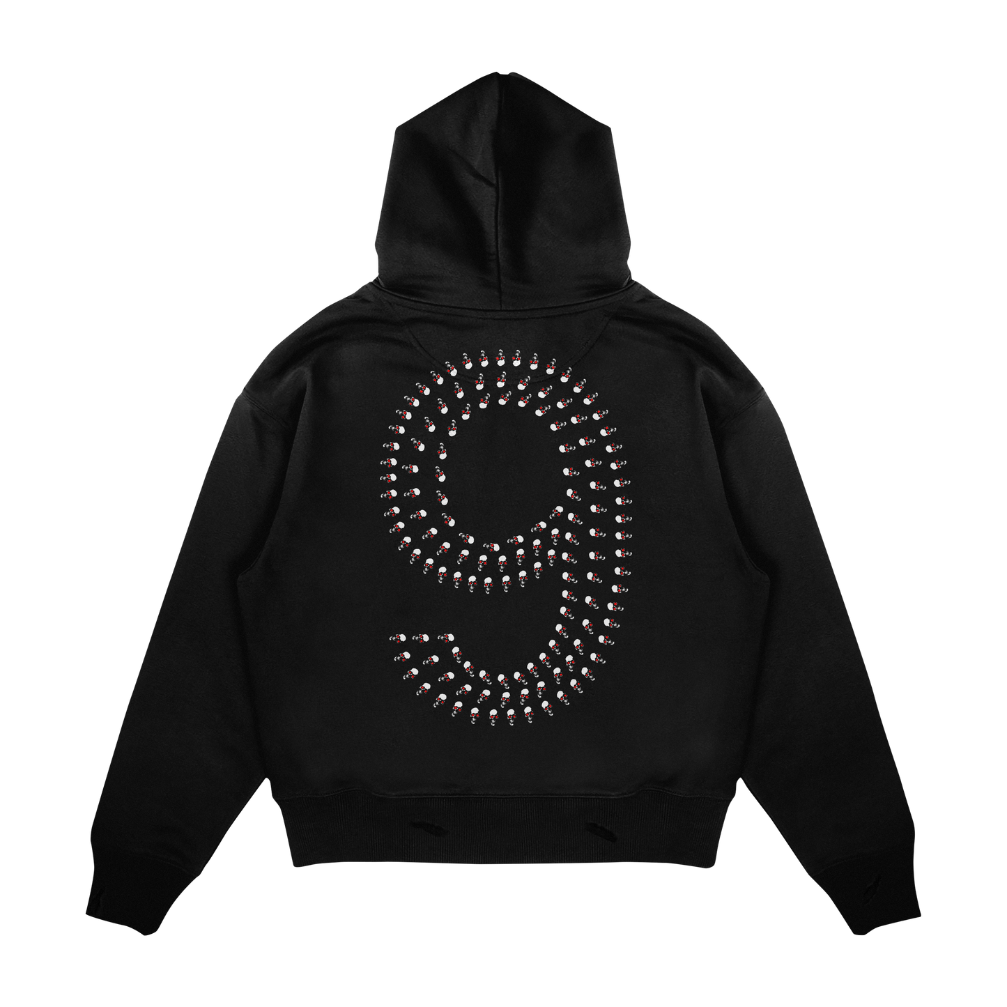 i ❤️ 9 HOODIE (BLACK)
